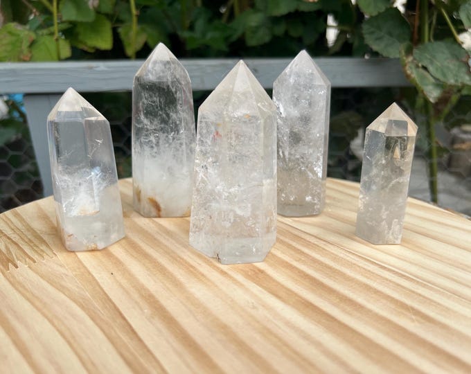 Clear Quartz Crystal Towers