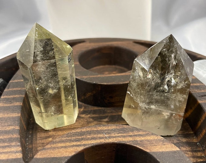 Smokey Citrine Crystal Tower