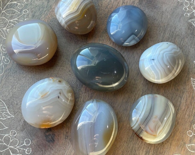 Agate Palm Stone Crystals