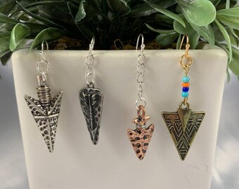 Diverse Arrow Dangle Oorbellen, Arrow Jewelry, Arrow Oorbellen, Bungel Oorbellen, Zilveren Oorbellen, Gold Oorbellen, Oorbellen onder de 20, Arrow