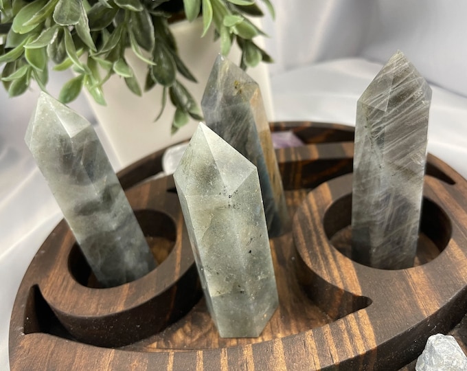 Labradorite Crystal Tower