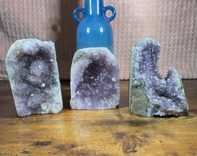 1.67 - 2.29 lbs Amethyst Cut Base Crystal