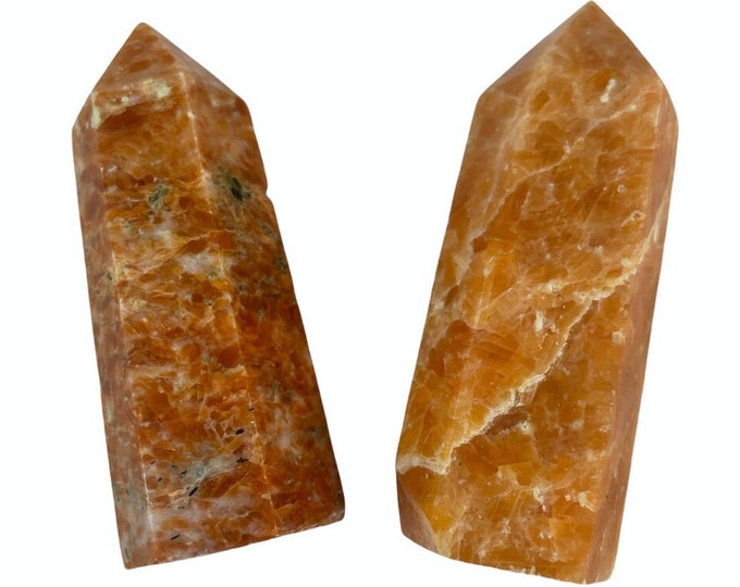 Orange Calcite Tower