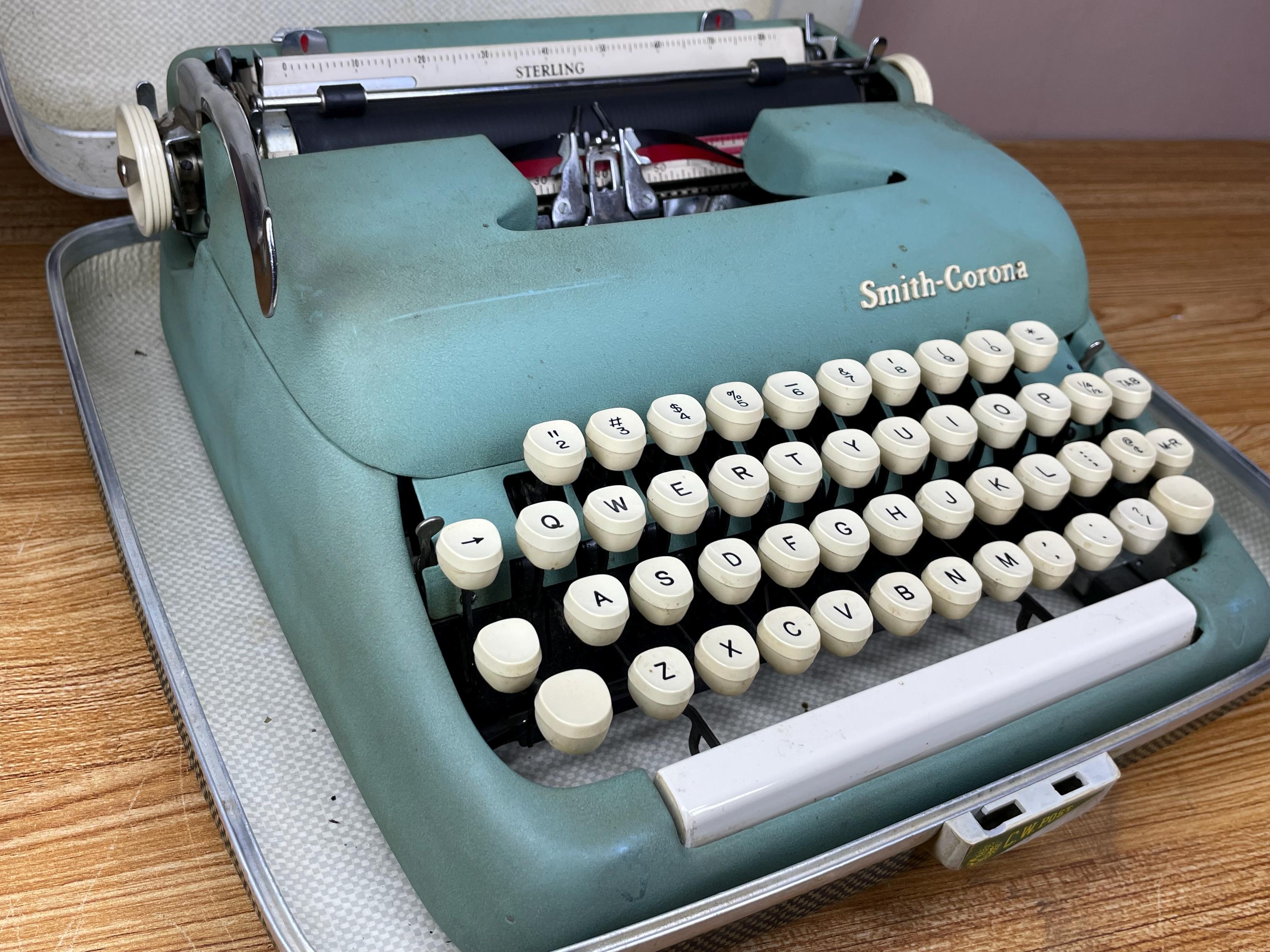 Smith corona sterling typewriter - Etsy 日本