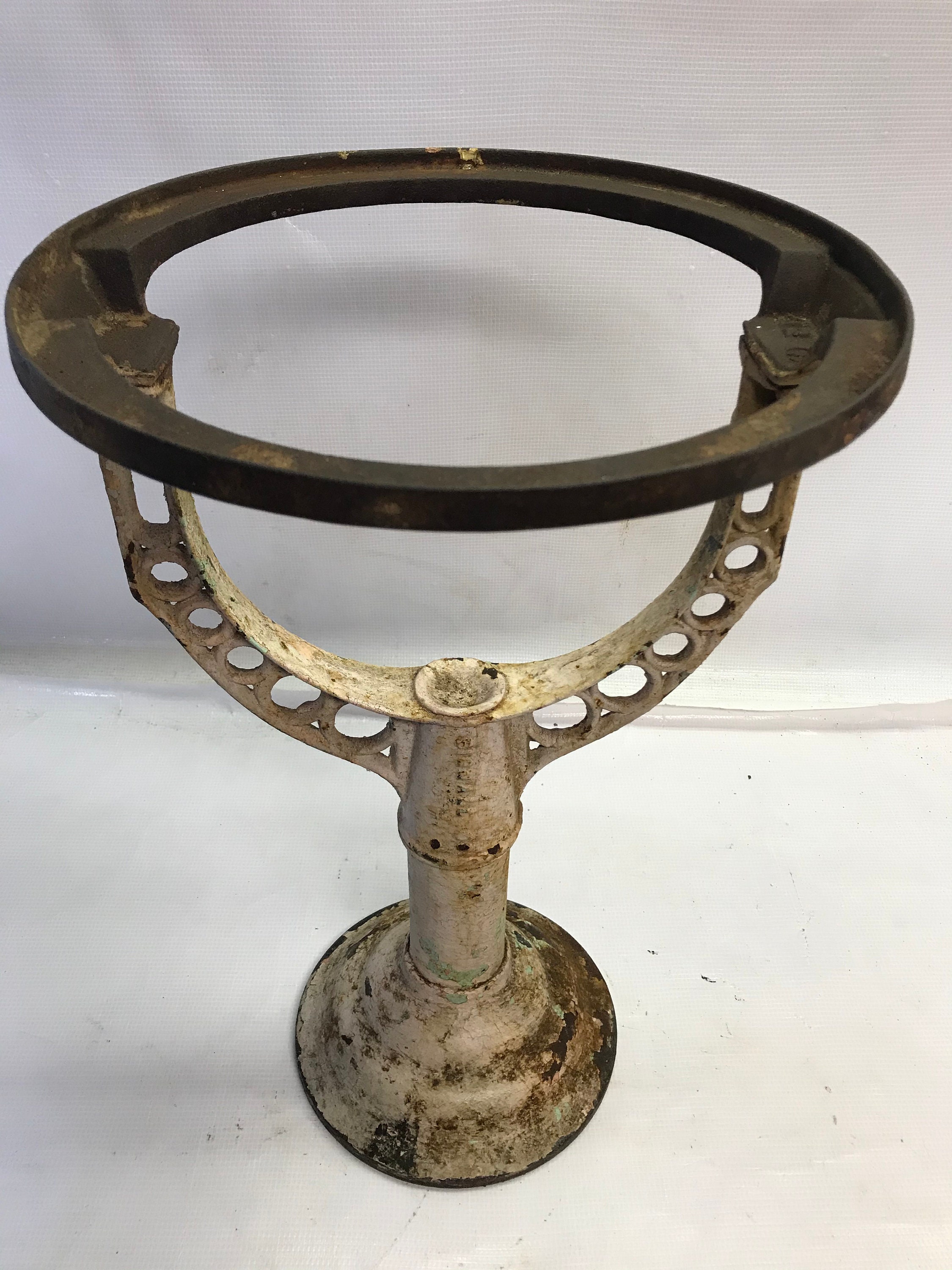 Antique Water Heater Stand 