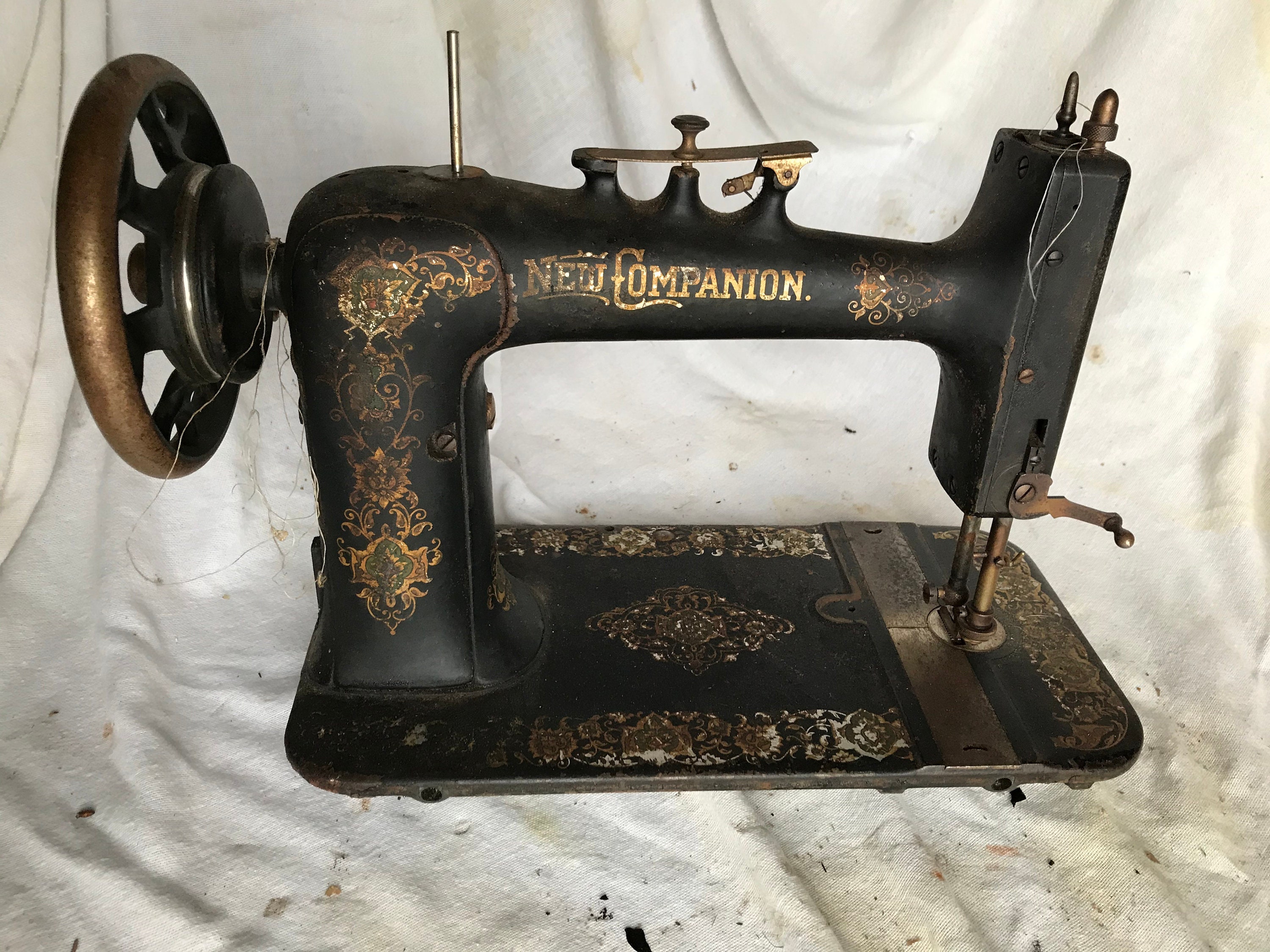 Antique Vintage New Companion Sewing Machine Head | Etsy