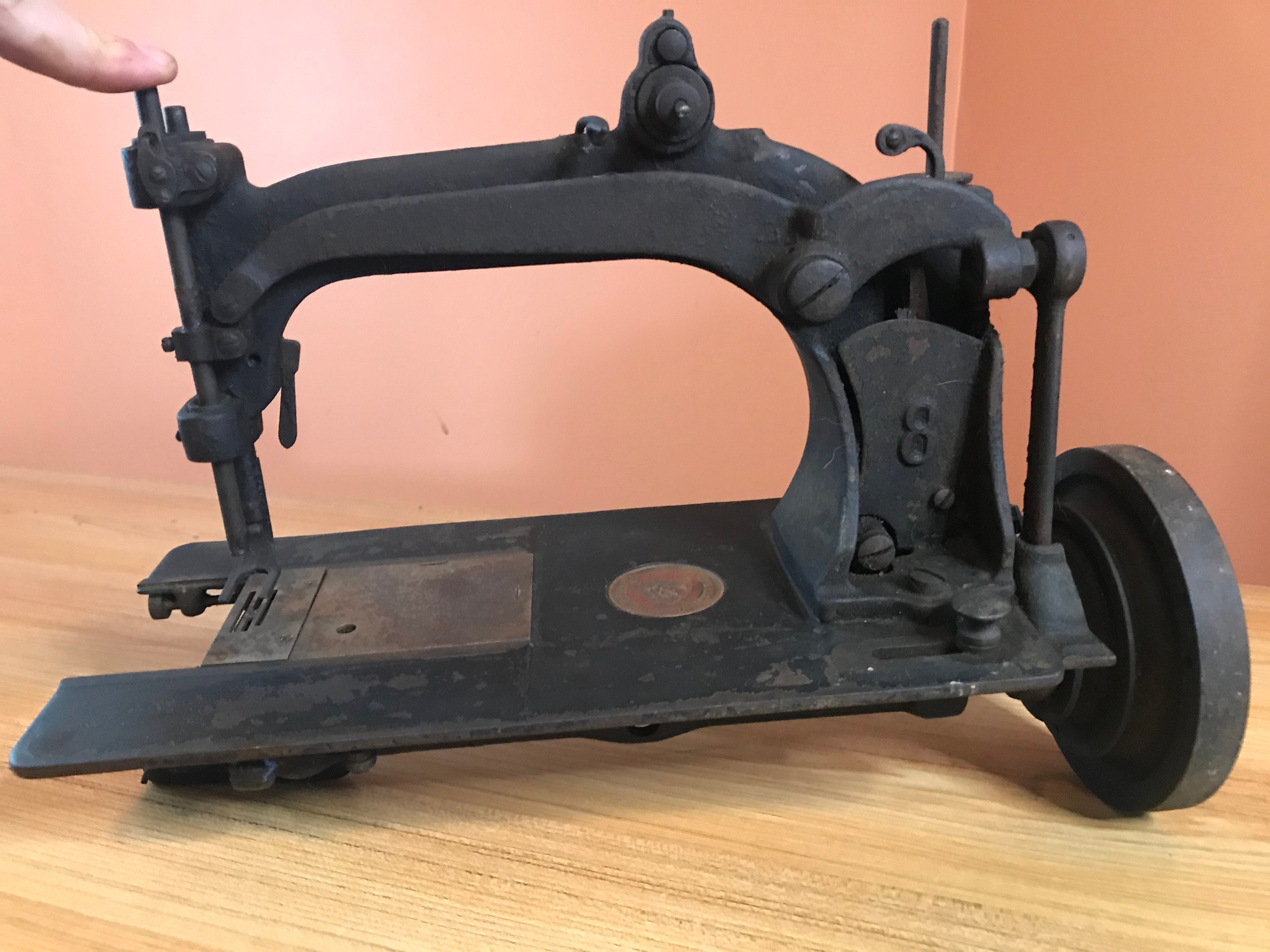 Antique Wheeler & Wilson No. 8 Sewing Machine Head Etsy