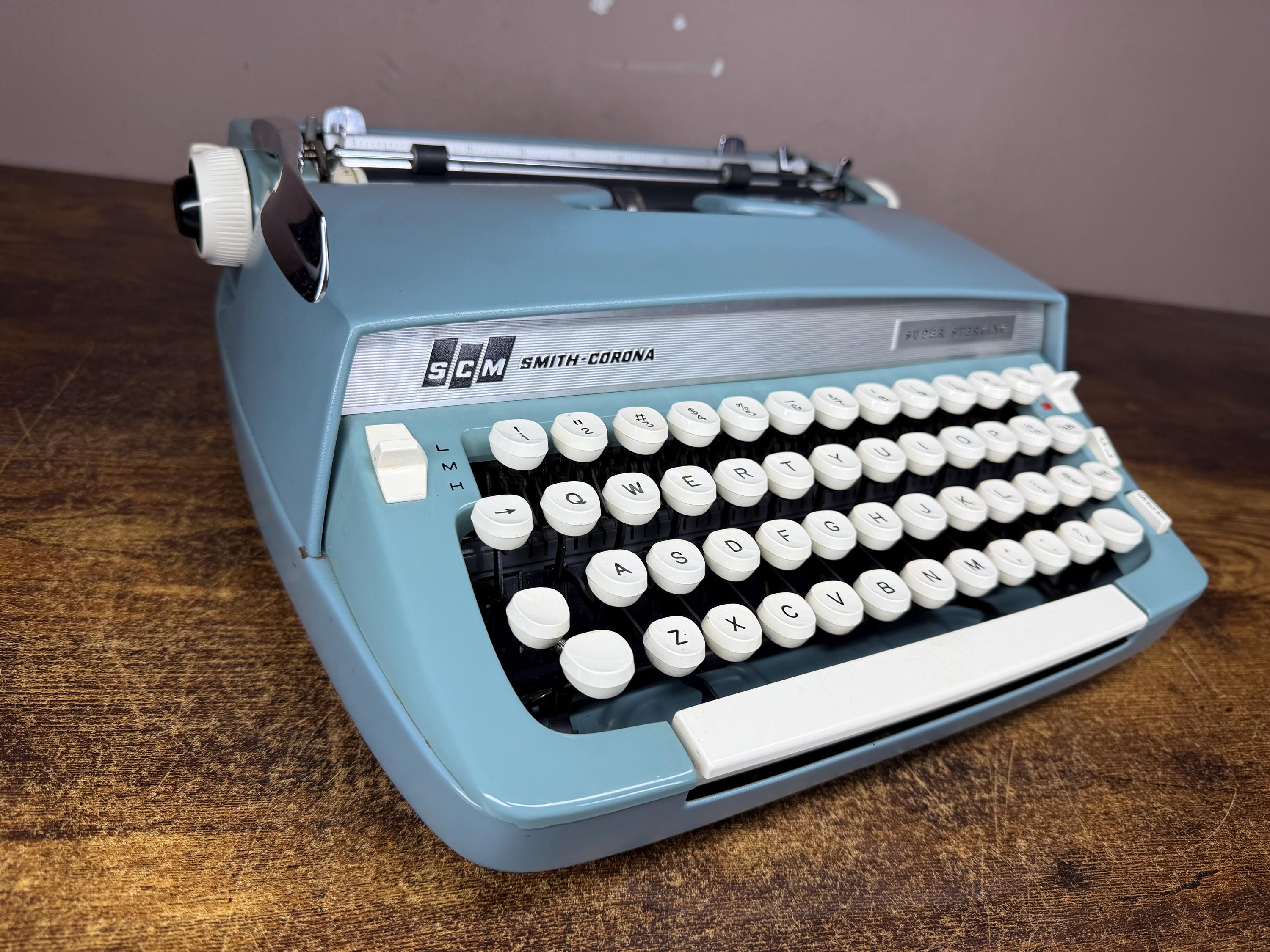 Smith Corona Super Typewriter - Etsy