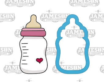 Baby Bottle Cookie Cutter - Baby Shower Cookie Cutter