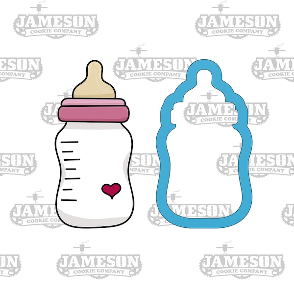 Baby Bottle Cookie Cutter - Baby Shower Cookie Cutter