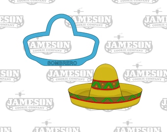 Cortador de galletas Sombrero Hat - Tema Cinco De Mayo - Fiesta