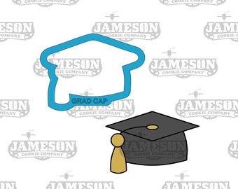 Grad Cap #3 Cookie Cutter - Graduate Degree, Congratulations, Senior
