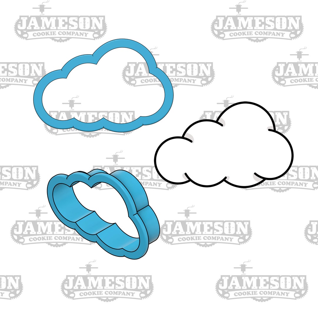 Cloud Cookie Cutter - Etsy