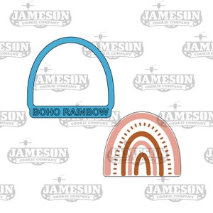 BOHO Rainbow Cookie Cutter