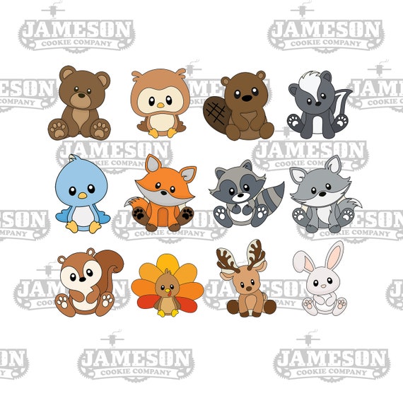 Animal cookie cutter set hotsell