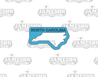 North Carolina State Shape Cookie Cutter