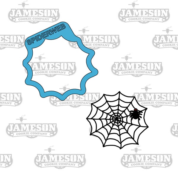 Spiderweb Cookie Cutter - Spider Web Cookie Cutter