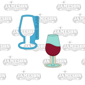 Wine Glass Cookie Cutter