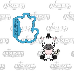 Zebra Cookie Cutter - Safari Animals