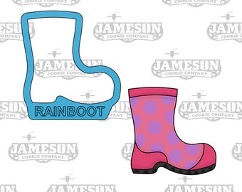 Rain Boot Cookie Cutter - Spring Showers - Rainboot