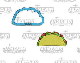 Taco Cookie Cutter - Cinco De Mayo Theme