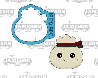 Dim Sum with Headband Cookie Cutter - Sushi Theme, Dumpling