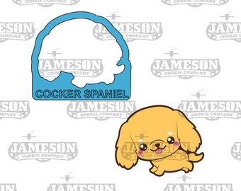 Cocker Spaniel Cookie Cutter - Dog Cookie Cutter