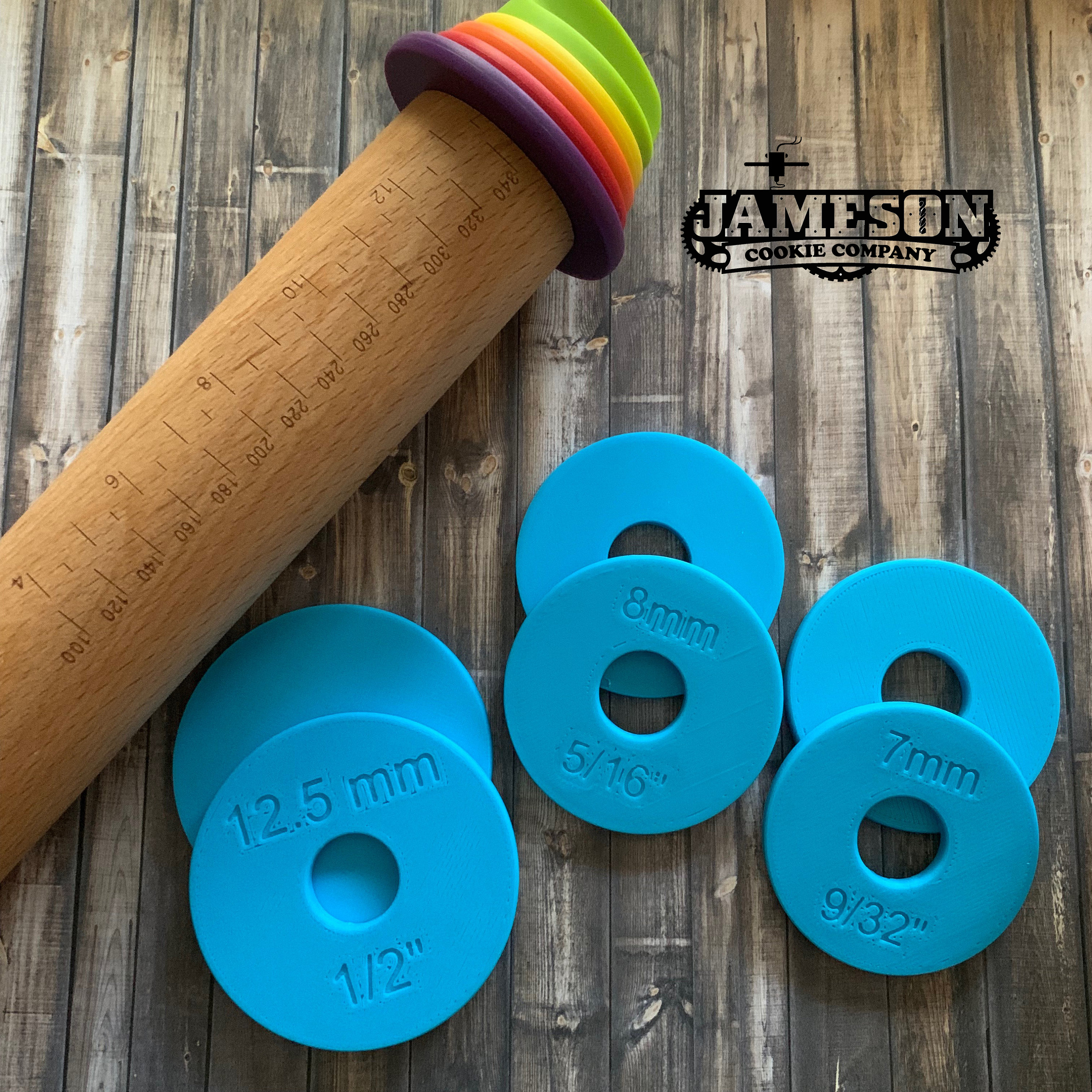 3 Sets of Rolling Pin Guides Compatible with Joseph Rolling Etsy