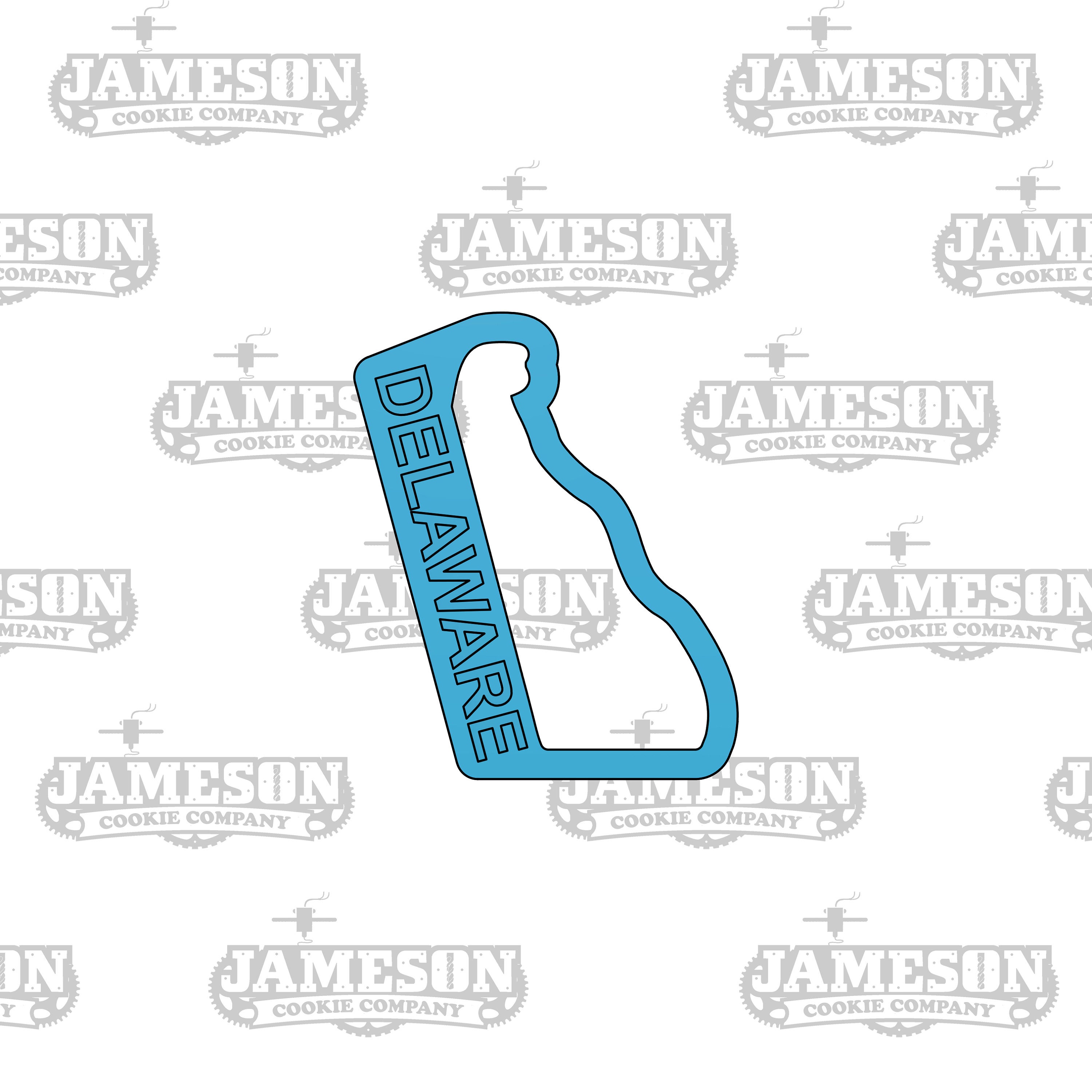 Delaware State Shape Cookie Cutter