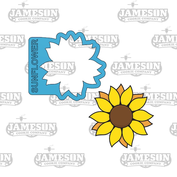 Sunflower Cookie Cutter