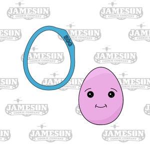Easter Egg Cookie Cutter