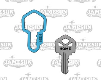 House Key Cookie Cutter - Realtor, Real Estate Theme
