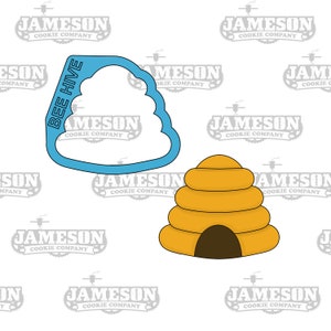 Bee Hive Cookie Cutter - Bee Nest - Beehive