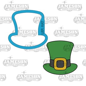 Leprechaun Hat #2 Cookie Cutter - St. Patrick&#39;s Day Theme
