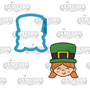 Girl Leprechaun Cookie Cutter - St. Patrick&#39;s Day Theme