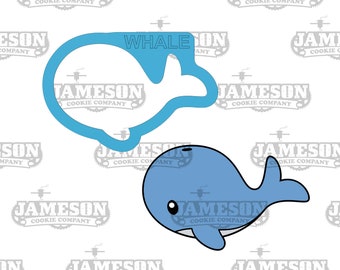 Whale Cookie Cutter - Ocean Theme, Fish, Sea