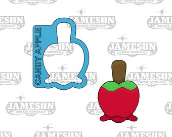 Candy Apple Cookie Cutter - Caramel Apple