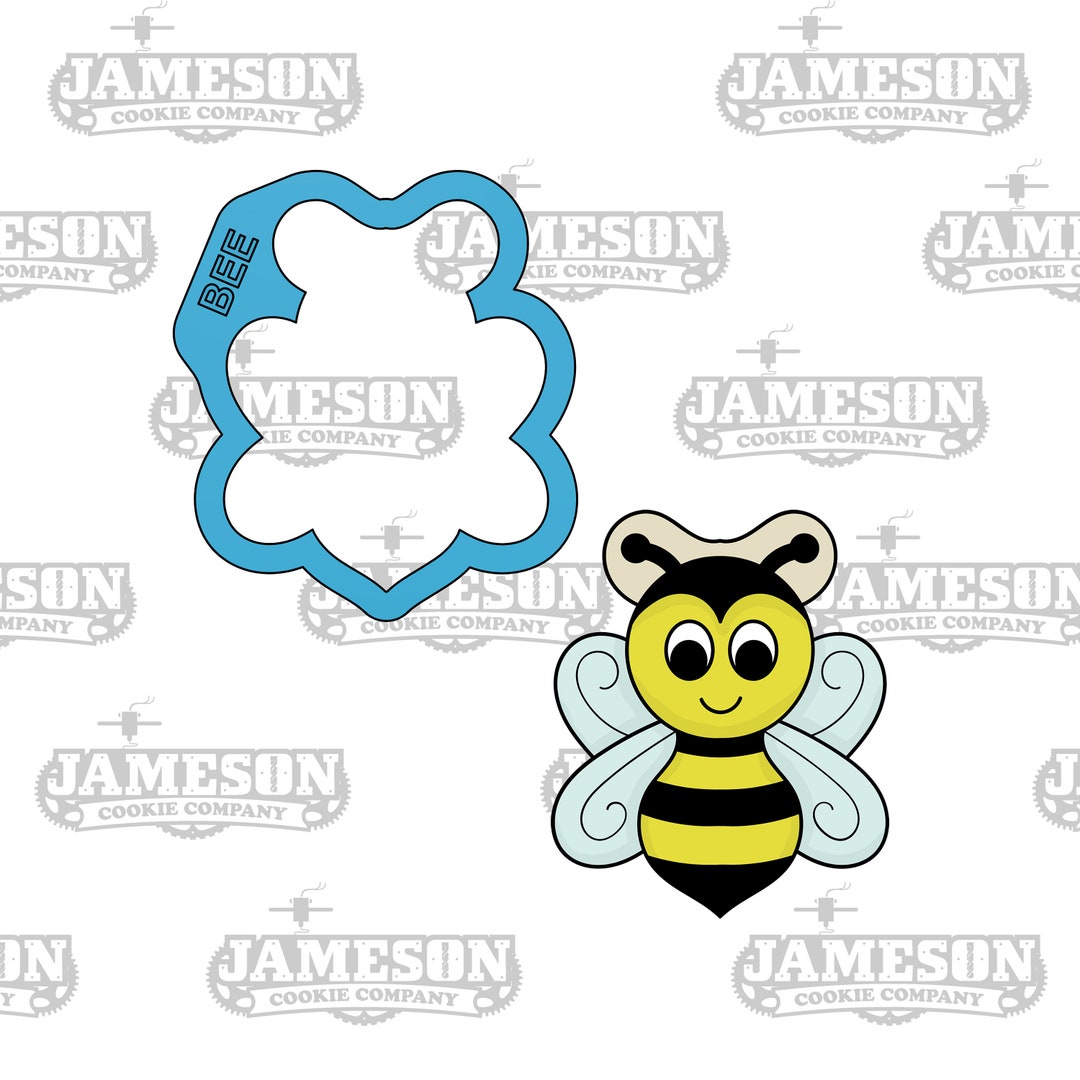 Bumble Bee Cookie Cutter - Insect - Spring or Summer Theme - Honey Bee ...