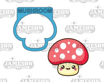 Mushroom Cookie Cutter - Nature, Woodland Theme