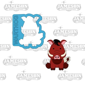 Warthog Cookie Cutter - Safari Animals