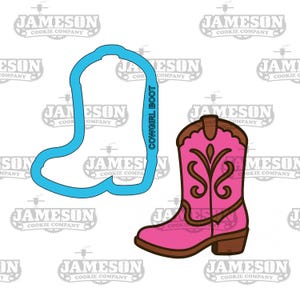 Cowgirl Boot Cookie Cutter - Cowboy, Western Theme