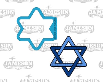 Star of David Cookie Cutter - Etsy