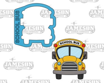 School Bus Cookie Cutter - Back To School Theme
