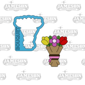 Flower Bouquet Cookie Cutter