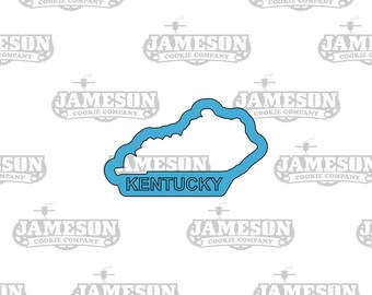 Kentucky State Shape Cookie Cutter