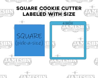 Square Shaped Cookie Cutter