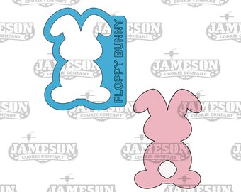 Floppy Ear Bunny Cookie Cutter - Marshmallow Bunny
