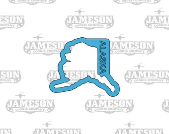 Alaska State Shape Cookie Cutter