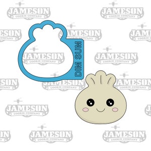 Dim Sum Cookie Cutter - Sushi Theme, Dumpling