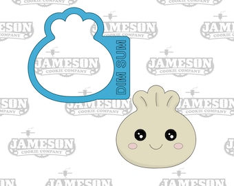 Dim Sum Cookie Cutter - Sushi Theme, Dumpling